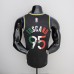 2022 75th Anniversary Golden State Warriors TOSCANO#95 Mexico Edition Black NBA Jersey-5604369