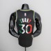 2022 75th Anniversary Golden State Warriors Curry #30 Mexico Edition Black NBA Jersey-9273291