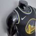 2022 75th Anniversary Golden State Warriors Thompson #11 Mexico Edition Black NBA Jersey-4897280