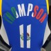 75th Anniversary Golden State Warriors Curry #30 Mexico Edition Blue NBA Jersey-4968430