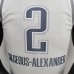 75th Anniversary Oklahoma City Thunder City GILGEOUS-ALEXANDER#2 Edition White NBA Jersey-2125329