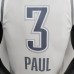 75th Anniversary 2202 Season Oklahoma City Thunder PAUL#3 City Edition White NBA Jersey-2736846