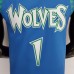 75th Anniversary 2202 Season EDWARDS#1 Minnesota Timberwolves City Edition Blue NBA Jersey-1591588