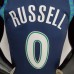 75th Anniversary 2202 Season RUSSELL#0 Minnesota Timberwolves City Edition Blue NBA Jersey-2229602