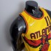 75th Anniversary 2202 Season Atlanta Hawks City Edition Yellow NBA Jersey-8211100
