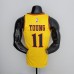 75th Anniversary 2202 Season Atlanta Hawks City Edition Yellow NBA Jersey-8211100