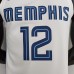 75th Anniversary Memphis Grizzlies MORANT#12 White NBA Jersey-6400541