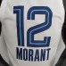 75th Anniversary Memphis Grizzlies MORANT#12 White NBA Jersey-6400541