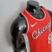 75th Anniversary 2022 Season Chicago Bulls LAVINE#8 City Edition Red NBA Jersey-3848466