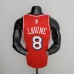 75th Anniversary 2022 Season Chicago Bulls LAVINE#8 City Edition Red NBA Jersey-3848466