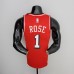 75th Anniversary 2022 Season Chicago Bulls ROSE#1 City Edition Red NBA Jersey-7635863
