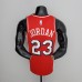 75th Anniversary 2022 Season Chicago Bulls JDRDAN#23 City Edition Red NBA Jersey-6051720