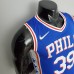 75th Anniversary Philadelphia 76ers HOWARD#39 Blue NBA Jersey-1329240