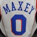 75th Anniversary Philadelphia 76ers MAXEY#0 White NBA Jersey-1521533