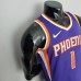 75th Anniversary Booker #1 Phoenix Suns Purple NBA Jersey-3395962