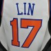 75th Anniversary Lin #17 New York Knicks White NBA Jersey-6404696