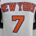 75th Anniversary Anthony #7 New York Knicks White NBA Jersey-5925754