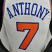75th Anniversary Anthony #7 New York Knicks White NBA Jersey-5925754