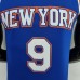 75th Anniversary Barrett#9 New York Knicks Jordan Limited Blue NBA Jersey-364435