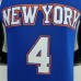75th Anniversary Ross #4 New York Knicks Jordan Limited Blue NBA Jersey-1973774