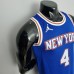 75th Anniversary Ross #4 New York Knicks Jordan Limited Blue NBA Jersey-1973774