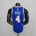 75th Anniversary Ross #4 New York Knicks Jordan Limited Blue NBA Jersey-1973774