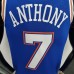 75th Anniversary Anthony #7 New York Knicks Jordan Limited Blue NBA Jersey-8315036