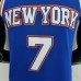 75th Anniversary Anthony #7 New York Knicks Jordan Limited Blue NBA Jersey-8315036