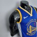 75th Anniversary Toscano#95 Golden State Warriors Mexico Exclusive Blue NBA Jersey-9977885