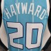 75th Anniversary Hayward #20 Charlotte Hornets Blue NBA Jersey-3377670