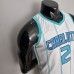 75th Anniversary Ball #2 Charlotte Hornets White NBA Jersey-4667799