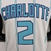 75th Anniversary Ball #2 Charlotte Hornets White NBA Jersey-4667799