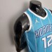 75th Anniversary Oubre jr.#12 Charlotte Hornets Blue NBA Jersey-6479723