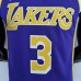 75th Anniversary Davis #3 Los Angeles Lakers Jordan Purple NBA Jersey-634526