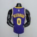 75th Anniversary Westbrook #0 Los Angeles Lakers Jordan Purple NBA Jersey-2070359