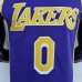 75th Anniversary Westbrook #0 Los Angeles Lakers Jordan Purple NBA Jersey-2070359