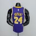 75th Anniversary BRYANT#24 Los Angeles Lakers Jordan Purple NBA Jersey-194034