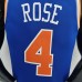 75th Anniversary Ross #4 New York Knicks Blue NBA Jersey-8207088