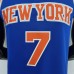 75th Anniversary Anthony #7 New York Knicks Blue NBA Jersey-4774151