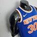 75th Anniversary Randle #30 New York Knicks Blue NBA Jersey-6648579