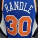 75th Anniversary Randle #30 New York Knicks Blue NBA Jersey-6648579