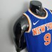 75th Anniversary Barrett #17 New York Knicks Blue NBA Jersey-6400094