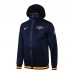 NBA New Orleans Pelicans Navy Blue Hooded Jacket Kit (Top + Pant)-1445053