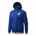 NBA LA Clippers Blue Hooded Jacket Kit (Top + Pant)-8048531