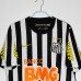 2013 Retro Santos Laguna Away White Black Jersey version short sleeve-7467229