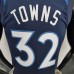 75th Anniversary Minnesota Timberwolves TOWNS#32 Royal Blue NBA Jersey-9388755