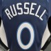 75th Anniversary Minnesota Timberwolves Russell #0 Royal Blue NBA Jersey-5156331