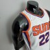 75th Anniversary Ayton #22 Phoenix Suns White NBA Jersey-8382232