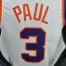 75th Anniversary Paul #3 Phoenix Suns White NBA Jersey-4581758
