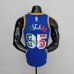 Toscano#95 Golden State Warriors Mexico Exclusive Blue NBA Jersey-8163449